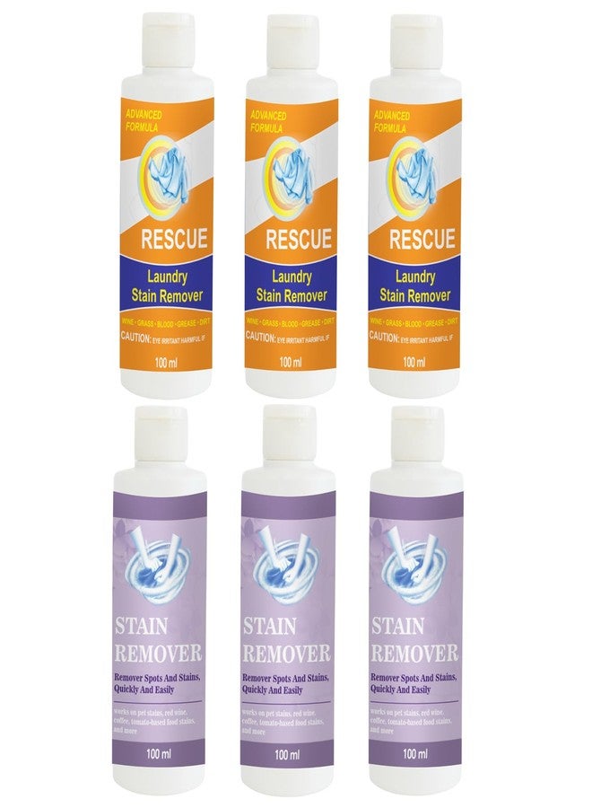 مجموعة مزيل البقع من توفوس: برتقالي (عبوة من 3)، بنفسجي (عبوة من 2)، ومزيل بقع بنفسجي | محلول تنظيف متعدد الأسطح للملابس والأقمشة والمفروشات (100 غرام لكل عبوة) - Image 1